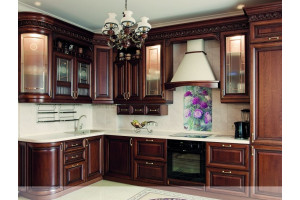Solid wood kitchen No. 12222 Apollo facade series from solid alder 