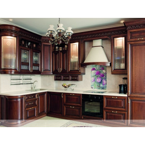 Solid wood kitchen No. 12222 Apollo facade series from solid alder 