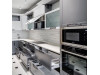 Мебель корпусная для кухни № 1133  крашеные МДФ фасады 