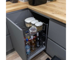 Cabinet furniture for kitchen No. 1143 painted MDF facades with integrated handle 