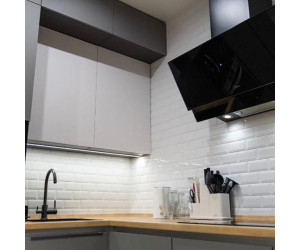 Cabinet furniture for kitchen No. 1143 painted MDF facades with integrated handle 