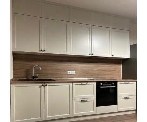 Мебель корпусная для кухни № 1153 крашеные МДФ фасады 