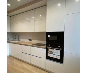 Меблі корпусні для кухні № 1153 фарбовані МДФ фасади 