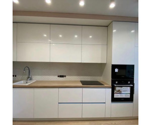 Меблі корпусні для кухні № 1153 фарбовані МДФ фасади 