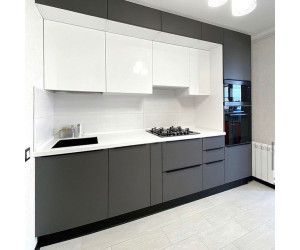 Меблі корпусні для кухні № 1156 фарбовані фасади МДФ 