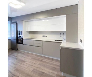 Мебель корпусная для кухни № 1158 крашеные фасады МДФ 