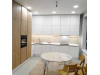Мебель корпусная для кухни № 1161 крашеные и шпонированные фасады МДФ
