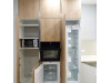 Меблі корпусні для кухні № 1161 фарбовані і шпоновані фасади МДФ 