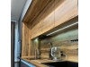 Cabinet furniture for kitchen № 1167 painted and veneered MDF facades