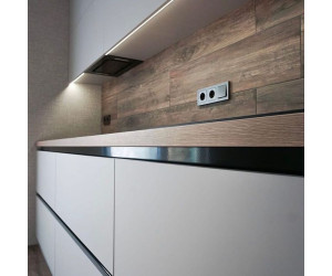 Cabinet furniture for kitchen No. 1169 painted MDF facades with integrated handle 