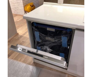 Cabinet furniture for kitchen No. 1171 painted MDF facades with integrated handle 