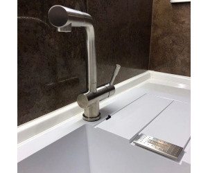 Cabinet furniture for kitchen No. 1171 painted MDF facades with integrated handle 