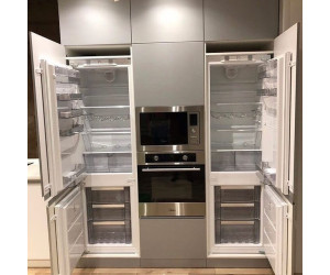 Cabinet furniture for kitchen No. 1171 painted MDF facades with integrated handle 