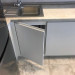 Cabinet furniture for kitchen No. 1176 painted MDF facades with integrated handle 