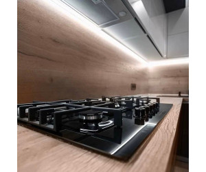 Мебель корпусная для кухни № 1180 крашеные матовые и глянцевые МДФ фасады с интегрированной ручкой 