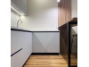 Мебель корпусная для кухни № 1193 крашеные МДФ фасады с интегрированной ручкой 