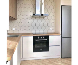 Cabinet furniture for kitchen № 1331 with integrated handle