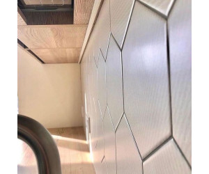 Cabinet furniture for kitchen № 1331 with integrated handle