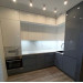 Kitchen cabinet furniture № 1155 painted MDF facades with Super gloss effect and integrated handle