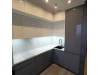 Меблі корпусні для кухні № 1155 крашені МДФ фасади з ефектом Супер глянець та інтегрованої ручної