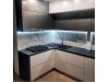 Меблі корпусні для кухні № 1199 крашені МДФ фасади з ефектом Супер глянець і Supe Matt