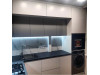 Cabinet furniture for the kitchen № 1199 painted MDF facades with the effect of Super Gloss and Supe Matt