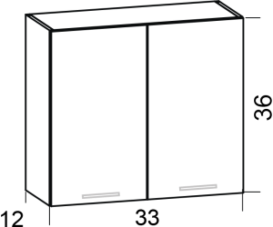 Модель шкафа № 21 верх 