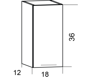 Модель шкафа № 29 верх 