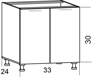 Модель шкафа № 1 