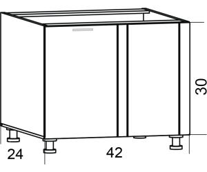 Модель шкафа № 3