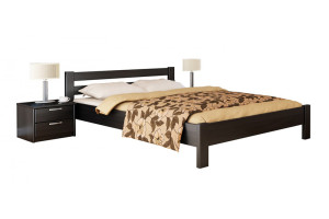 Wooden bed made of solid beech Natali