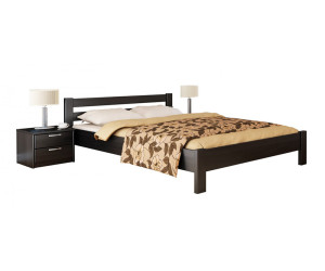 Wooden bed made of solid beech Natali