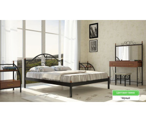 Ліжко з металу Анжелла МД арт 080420