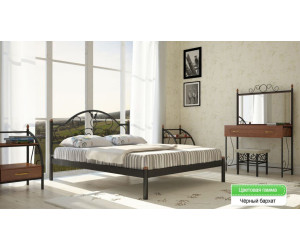 Ліжко з металу Анжелла МД арт 080420