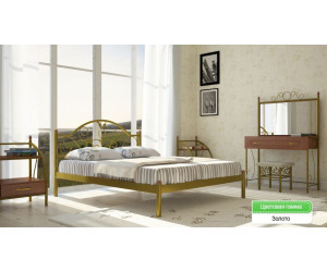 Ліжко з металу Анжелла МД арт 080420