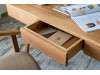 Стол AngWood ясень лак - деревянный письменный стол от мебельной фабрики BLICK