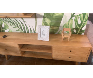 Chest of drawers on legs made of solid ash or oak Natural Ash or Oak + Linseed oil Eco