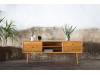 Chest of drawers on legs made of solid ash or oak Natural Ash or Oak + Linseed oil Eco