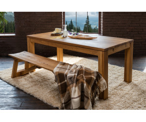 RusTik bench made of solid ash or oak Natural Ash or Oak + Linseed oil Eco