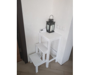 Табурет лестница ясень лак 