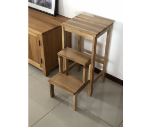 Табурет лестница ясень лак 