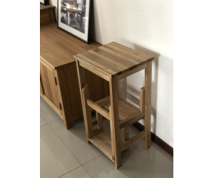 Табурет лестница ясень лак 