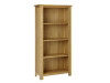 Wardrobe with open shelves Halk in solid oak Natural Oak + Linseed oil Eco