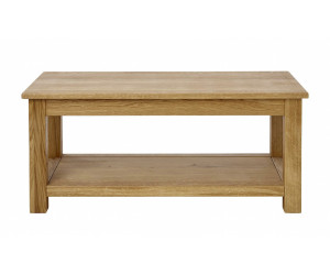 Coffee table from the massif of an oak Natural Oak + Linseed oil Eco