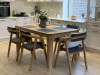 Table New York 140/80 ash lacquered
