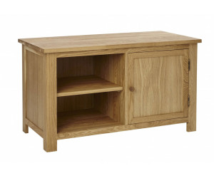 Стол под телевизор из массива дуба Natural Oak + Linseed oil Eco