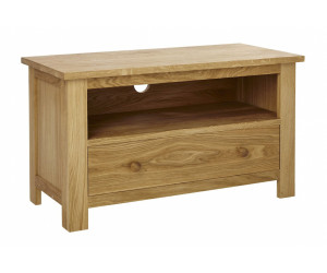 Стол под телевизор Large из массива дуба Natural Oak + Linseed oil Eco