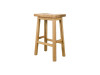 Ash stool "Wave" - A sophisticated combination of style and comfort