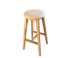 Табурет барний круглий ясен лак savana 07