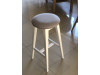 Bar stool round ash lacquer savana 07